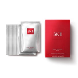 SK-II Facial Masks - Brightening Face Mask Sheets to Help Improve Tone, Texture & Radiance - Anti-Aging Treatment for Replenished Moisture & Visibly Healthier Skin (10 Count)