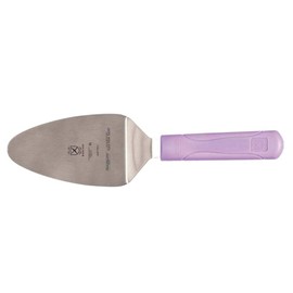 Mercer Culinary Millennia Pie Server/Spatula with Purple Handle, 5 Inch x 3 Inch