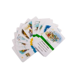 Bible Stories Quartets Card Game. Fun Educational Jewish & Christian Old Testament Biblical Figure Play. Perfect for Family Activities.