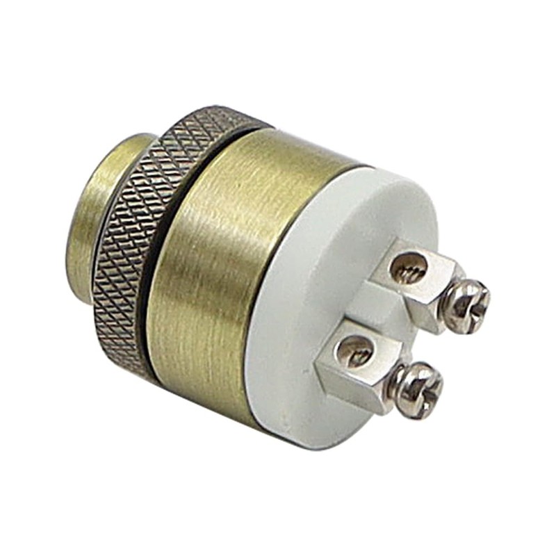 Alnicov 2 Pcs Brass Door Bell Momentary Push Button Switch,