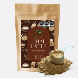 Té Chai en Polvo Bubble Tea Mexico 600g Mezcla para Latte Caliente Frío