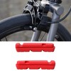 EMSea Set of 4 Rubber Bicycle Brake Pads Compatible with