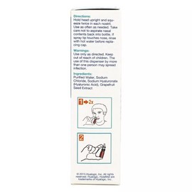 Hyalogic Hylamist Nasal Mist with Hyaluronic Acid & Grapefruit Seed Extract,2 Oz