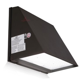 RuggedGrade 80W - Tucana III TunableTech Series - 11,200 Lumens - LED Wall Pack Light with Photocell - Color Selectable 3000K/4000K/5000K - Outdoor LED Light - DLC 5.1 Premium