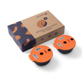 Refillable Coffee Capsule for Tassim0 B0sch Reusable Coffee Capsule Coffee Filter for Tassim0 B0sch 60ml + 180ml