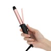 FARERY Travel Curling Iron for Short Hair, 3/4 Inch, Dual