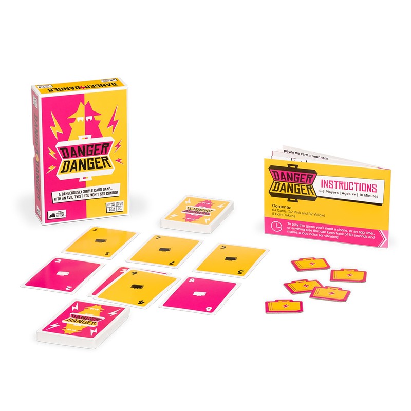 Exploding Kittens Danger Danger by A 10 Minute Team Card