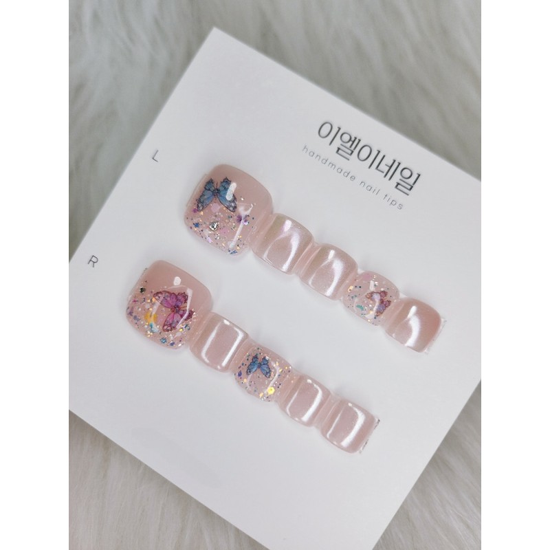 Butterfly Flower Pedi Tip - No participation in review promise