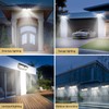 SyouHome Solar Lights Outdoor, 4000LM 380 LEDs Solar Motion Lights