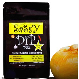 Julia's Sassy Dip Mix Sweet Onion Pack of 4