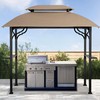 SCOCANOPY Grill Gazebo Replacement Cover Compatible with Greenvail Paxton Grill