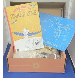 KiwiCo Tinker Crate Make Mechanical Bird Kiwi Co STEM Activity Box ages 9+ New Open Box