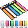 Dilabnda Pack of 6 Party LED Bracelets/Slap Bracelets/Reflector Band Light