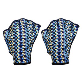 Swimming Gloves for Helping Upper Body Resistance, Sizes for Men Women Adult Children, Aquatic Hand Training Fitness, Webbed Gloves Water Equipment for Exercise