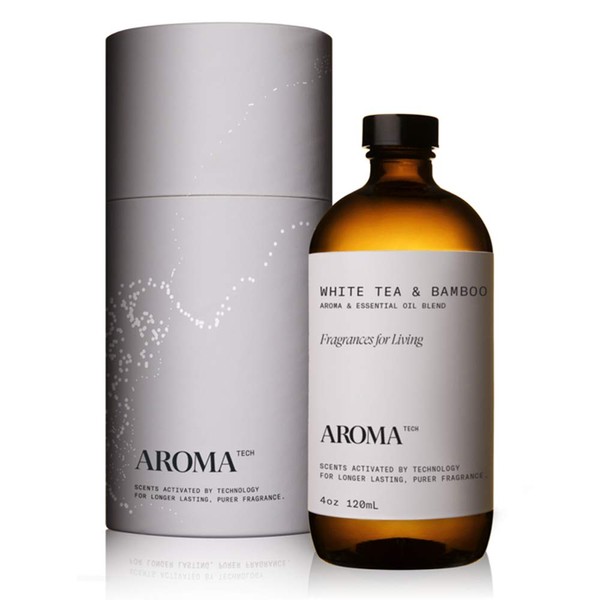 AromaTech White Tea & Bamboo for Aroma Oil Scent Diffusers - 120 Milliliter