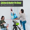 Laser Level with 90°/180° Bubbles and Magnetic - Multipurpose and