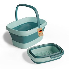 VMbathrooms Fußoase The Original | & Stable Foot Bath for Soothing Relaxation of the Feet | Foot Bath with Massage Nubs | BPA-Free