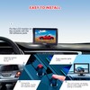 YIMU Backup Camera System with License Plate Backup Reverse Camera,