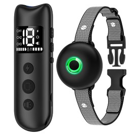 Dog Shock Collar Training with Remote, for Large Medium Small Dogs, Waterproof E-Collar 3 Modes, Light Mode