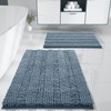 Yimobra Luxury Chenille Bathroom Rugs Sets 2 Piece, Extra Thick