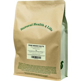 Natural Health 4 Life Natural Health 4 Life Snack Nut Mixes Whole Mixed Nuts (Walnuts, Almonds, Cashews, Brazils) 1 kg in Resealable Pouch (1 Pouch)