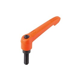 Kipp â Control Parts Ã Standard Elements 2082X30.20 K0269 Clamping Lever, Orange