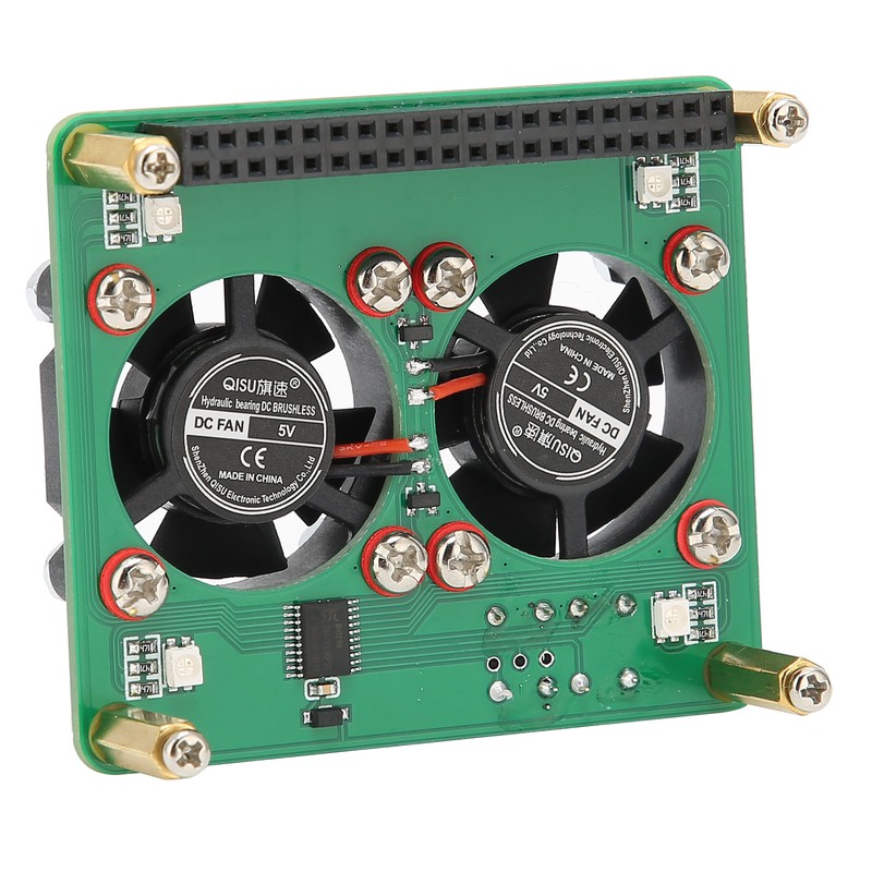 Cooling Fan SingleChip Computer Accessory Replacement for Raspberry Pi 3B