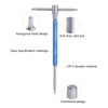 sourcing map Sliding T-Handle Hex Key Wrench Set 3mm Metric