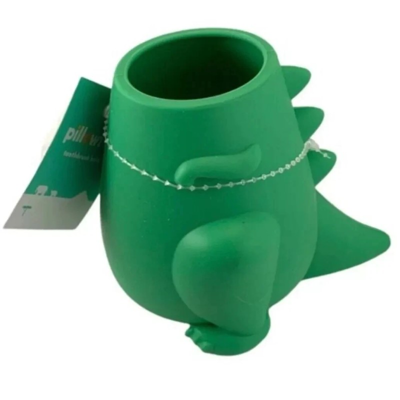 pillowfort One Pillowfort Dino Dinosaur Kids Toothbrush Holder Multi Purpose