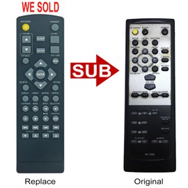 Allimity RC-720S Replacement Remote Control Replacement for Onkyo Digital Surround System HTX-22HD HTX-22HDX HTX-22HDXB HTX-22HDXST HTX-22HDXPAW HTX22HD HTX22HDX HTX22HDXB HTX22HDXST HTX22HDXPAW