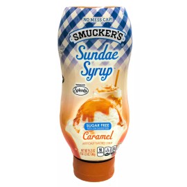 Smucker's Sugar-Free Caramel Sundae Syrup 19.25 oz  Smuckers