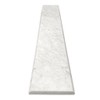 Tenedos Carrara Marble Doorway Floor Threshold (Marble Saddle) - Polished