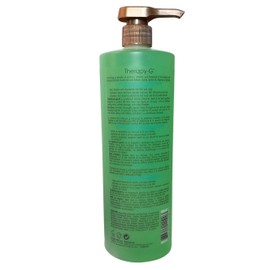 Therapy-G Antioxidant Shampoo For Chemically Treated Hair For thinning, fine hair and anti hair loss. Hair regrowth and color protector Liter 33.8 oz