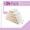 Bates- Paint Roller Covers, 9", Pack of 24, Covers for