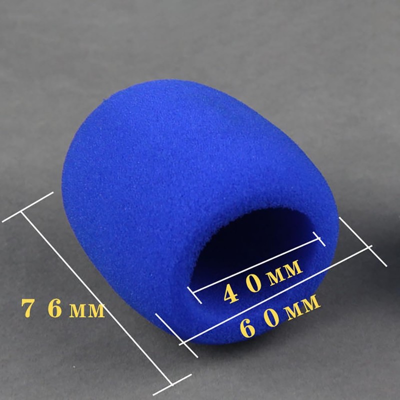 12 Pcs Reusable Microphone Covers Colorful Foam Mic Covers Small