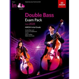 Double Bass Exam Pack from 2024, Initial Grade: Double Bass Part & Piano Accompaniment (ABRSM Exam Pieces)