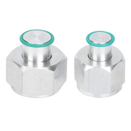Rear AC Block Off Kit - 2Pcs for 2004-2011, A C Fittings Replacement, Car Modification Accessories