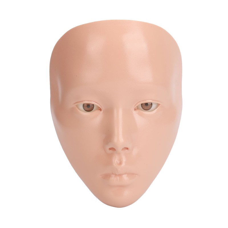 5D Cosmetic Practice Face Set Silicone Reusable Makeup Mannequin Face
