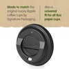 Signature Packaging - Ripple Coffee Cup Lids - 8oz (236ml)