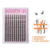 uCoolMe Lashes Fairy Lashes Cluster C Curl 140 Pcs Individual