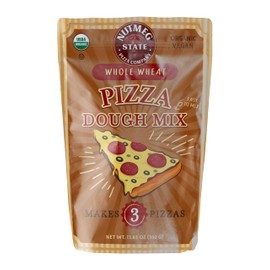 Nutmeg State Pizza Company Organic Whole Wheat Pizza Dough Mix - Makes 3 Crusts for Homemade Pizzas