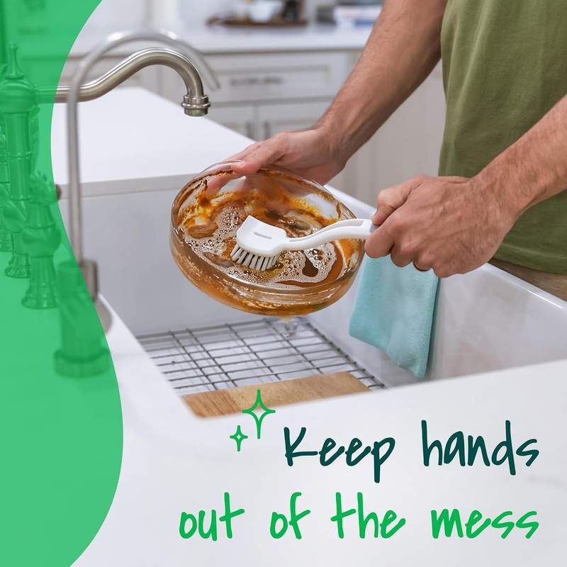 Scotch-Brite Pot + Pan Brush, Durable and Long Lasting Dish