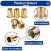 Tnisesm 40Pcs 5/16 Rivet Nut Installation Tool Set, 5/16-18 Carbon