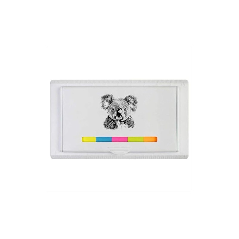'Koala Portrait' Sticky Note Ruler Pad (ST00036747)