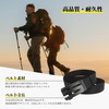 L-Chic Men's Alloy Buckle Belt, No Holes, Large Durability, Nylon