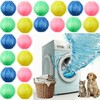 24 Pcs Pet Hair Remover for Laundry Catcher Balls Reusable