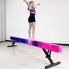 FC FUNCHEER 8FT Folding Balance Beam -Gymnastics Beam -Wood core