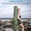 FUSIGO Fishing Rod Case Fishing Pole Bag 4.27ft Waterproof Fishing