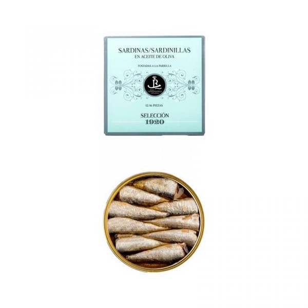 Sardinen in Olivenölauswahl 1920