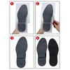 8 Pieces Clear Sole Anti Slip Protector Self-Stick Pads Shoe